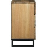 vidaXL Nočna omarica 50x33x60 cm Trden les Mango | Shoptok.si