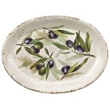 Signes Grimalt Košare, škatle in košarice Ovalni Krožnik Olive Bež | Shoptok.si
