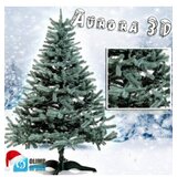 Novogodišnja jelka aurora 3D 250cm dužine
