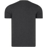 Dewberry DOUBLE SET T8569 BICYCLE COLLAR MEN'S T-SHIRT-WHITE-ANTHRACITE | Shoptok.si