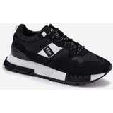 Lee Cooper Warm Men Sneakers On Platform LCJ-25-03-3378M Black Cene