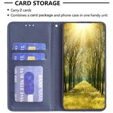 INORCO Stojalo za usnjen ovitek za telefon Nokia G42, etui za mobilni telefon z vtisnjeno linijo in režami za kartice, (22032943) | Shoptok.si