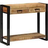  Konzolni stol 90x33x75 cm Čvrsto grubo drvo manga | shoptok.hr