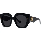 Anagram Black Geometric Sunglasses - ONE SIZE (50)