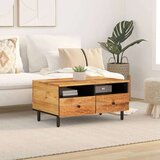 vidaXL Klubska mizica 80x54x40 cm trden akacijev les | Shoptok.si