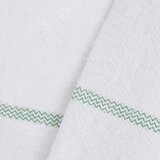  Krpe za čišćenje 50 kom bijele sa zelenim prugama 50 x 60 cm | Eponuda.com