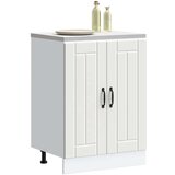 vidaXL Osnovna omarica za umivalnik Lucca bela inženirski les | Shoptok.si