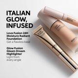 KIKO Milano Love Fusion 24H Moisture Radiant Concealer dugotrajni korektor s hidratantnim učinkom nijansa 16 Rich Golden 8 ml | shoptok.hr