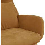  Stolica za opuštanje smeđa baršunasta | shoptok.hr