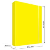 Fascikla BOX SA GUMOM A4 5D ŽUTA 6057 OP* Cene