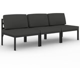 Vrtni trosjed s jastucima aluminijski antracit | shoptok.hr