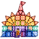 Magnetic Construction Blocks 3D Panels Creative STEM Colorful 85 pcs. | shoptok.hr