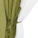 Šator za bazen od tkanine 500 x 433 x 250 cm zeleni | shoptok.hr