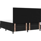 Box Spring krevet s madracem crne boje super king tkanina | shoptok.hr