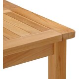 Vanjski bar set 5 pcs Prirodna Čvrsto teak drvo | shoptok.hr