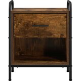  Noćni ormar 2 kom. Dimljeni hrast 40 x 30 x 50 cm | shoptok.hr
