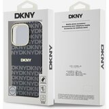Dkny Repeat Pattern Tonal Stripe Magsafe iPhone 16 Pro Black Ovitek za telefon Vijolična | Shoptok.si