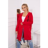 Kesi Insulated raincoat with hood red | Shoptok.si