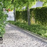  Rubnjaci za travnjak 20 kom. 103 x 0,05 x 22 cm Pocinčani čelik | shoptok.hr