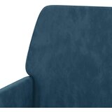  Fotelja Plava 62 x 79 x 79 cm baršunasta | shoptok.hr