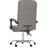  Masažni pisarniški stol taupe blago, (20669303) | Shoptok.si