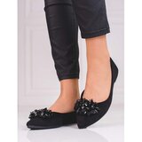 SHELOVET Women's ballerinas with crystals Cijene