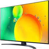LG NanoCell televizor 65NANO763QA, 4K Ultra HD, Smart TV, webOS i ThinQ AI, α7 AI Processor 4K, Magic remote, Crni **MODEL 2022** | Eponuda.ba