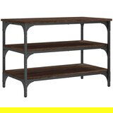  Klupa za cipele boja smeđeg hrasta 70x38 5x49 cm drvena | shoptok.hr