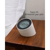 Venisymlis Ustvarjalna Digitalna Budilka S Preklopno Nočno Lučko, Majhna Svetleča Jutranja Budilka, Vgrajena Baterija, Funkcija Dremeža, (22059995) | Shoptok.si