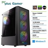 PCPLUS Gamer Ryzen 5 8400F 16GB 1TB RTX 5060Ti 8GB Windows 11 Home gaming namizni računalnik | Shoptok.si