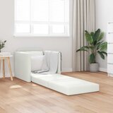 Krevet na razvlačenje 60cm Bijelo Umjetna koža | Eponuda.com