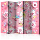 Artgeist Paravan Unicorn On Flowerbed I, 5-Delni, Dvostranski Cene