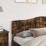  Uzglavlje s uzglavljem Dimljeni hrast 200 cm Konstruirano drvo | shoptok.hr
