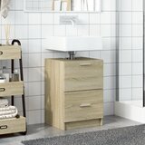 Ormarić za umivaonik boja hrasta 40x37x59 cm konstruirano drvo | Eponuda.ba