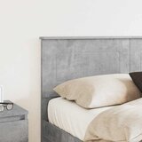 vidaXL Vzglavje z vzglavjem Betonsko siva 140 cm Konstruiran les, (5000110095) | Shoptok.si