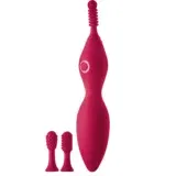 Sparkling Tip Vibrator Verona Red