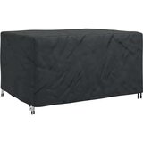 vidaXL Prevleka za zunanje pohištvo Črna 180 x 150 x 85 cm 210D | Shoptok.si