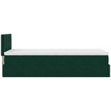  Okvir kreveta s madraca tamnozeleni 90x200cm baršunasti | shoptok.hr