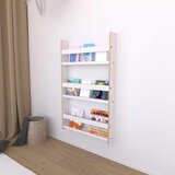 Hanah home Dove Wall - Bela Polica za Knjige Cene
