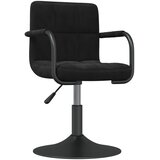  Barski stolac crni baršunasti | shoptok.hr
