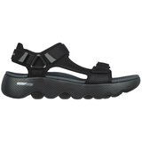 Skechers go walk massage fit sandale 229092_BKGY cene