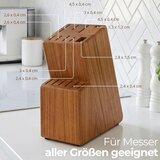 CASSARY lesen stojalo za nože iz akacijevega lesa | Shoptok.si