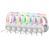 Redragon scream H231 rgb žične slušalke bele barve | Shoptok.si
