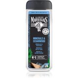 Le Petit Marseillais Minerals & Cedarwood gel za prhanje 4 v 1 za moške 400 ml u
