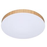 Greentech Okrugla stropna LED svjetiljka CLE-50W (50 W, Ø x V: 50 cm x 42 mm, Drvo, Bijela, Topla bijela) | shoptok.hr