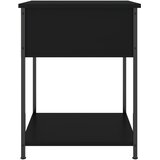  Noćni ormarići 2 kom crni 44 x 45 x 58 cm od konstruiranog drva | Eponuda.com