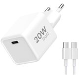 Winner Group- Brzi punjač 1xUSB-C PD 20W + USB kabl USB-C / USB-C 1m Cene