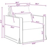  Set sofe 2 pcs Svijetlo siva 198 x 78 x 80 cm tkanina | shoptok.hr