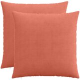  Presvlaka za jastuk 2 pcs HEERLEN Crvena narančasta 60 x 60 cm Slike