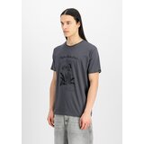 Alpha Industries Majica 'Hawaii' temno siva / črna | Shoptok.si